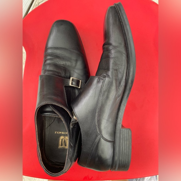 Leather men’s designer shoes - Bruno Magli oxfords - Picture 7 of 8